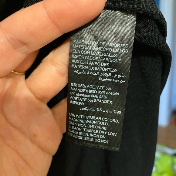 Black chicos top with zipper side - Picture 4 of 5